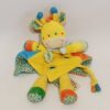 Doudou plat Girafe Jungle Nicotoy