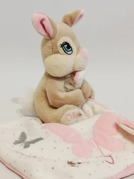 Doudou mouchoir Lapin Miss Bunny Nicotoy