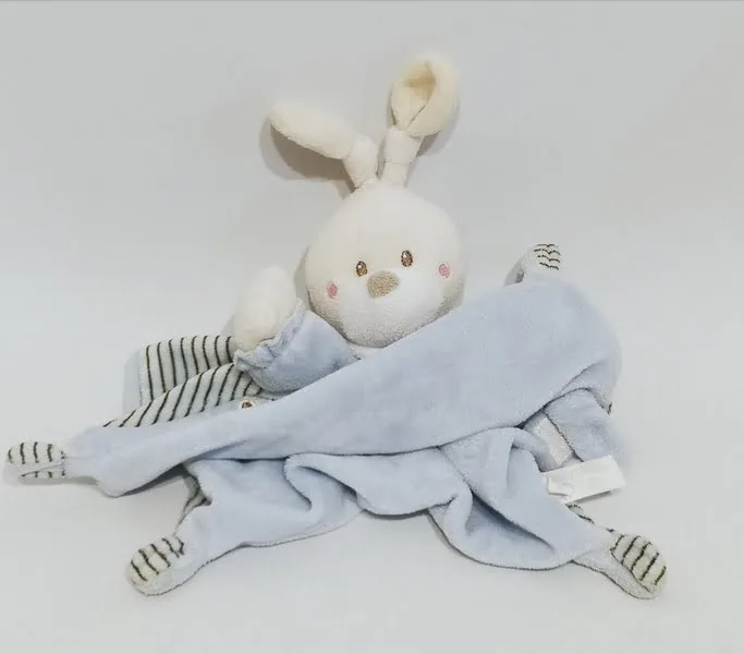 Doudou Lapin plat ABC Nicotoy