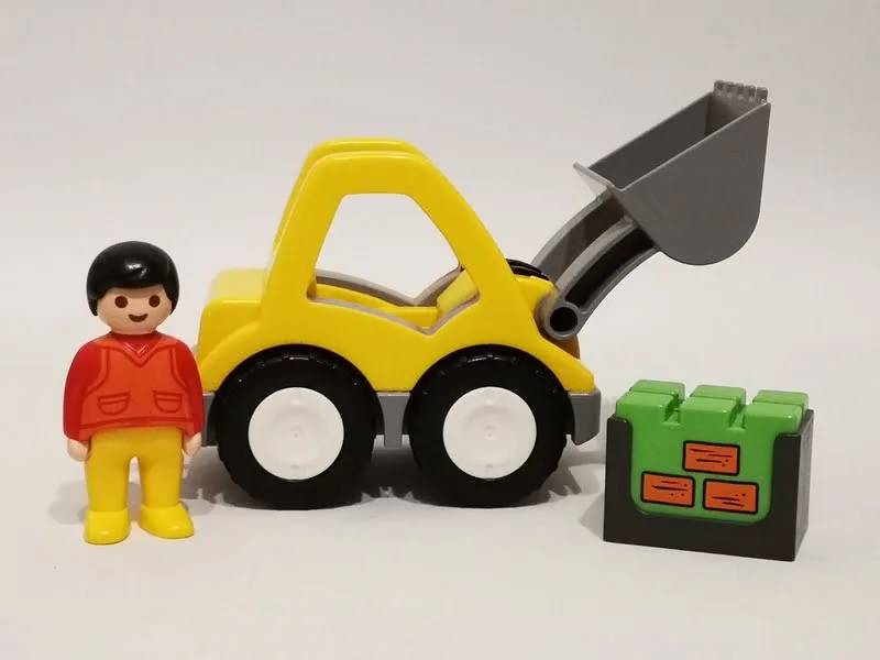 Chargeur et ouvrier Playmobil 123