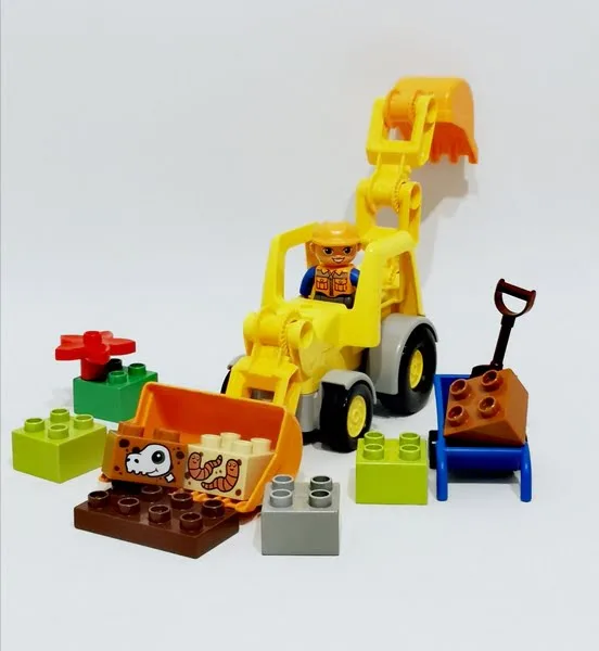 La pelleteuse Lego Duplo 10811