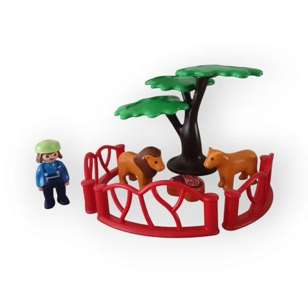 Lions avec enclos Playmobil 123 9378