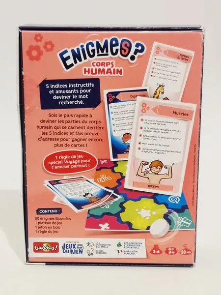 Enigmes Corps Humain Bioviva