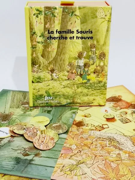 La famille Souris cherche et trouve Playbac