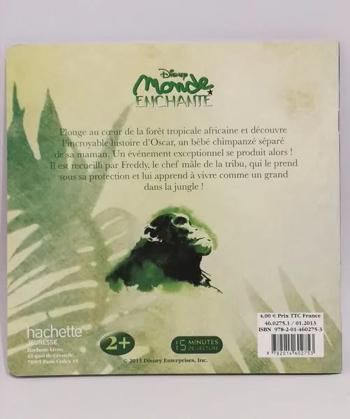 Chimpanzés Hachette jeunesse