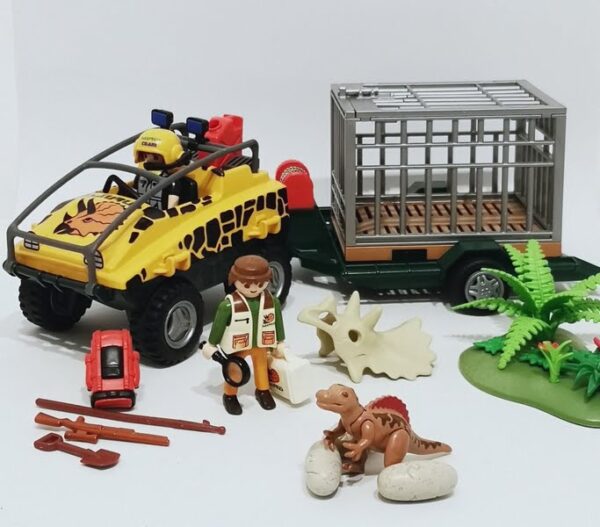 Chasseur et explorateur dinosaure Playmobil