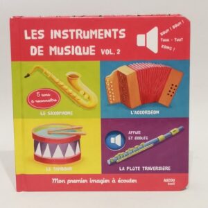 Les instruments de musique Auzou éveil