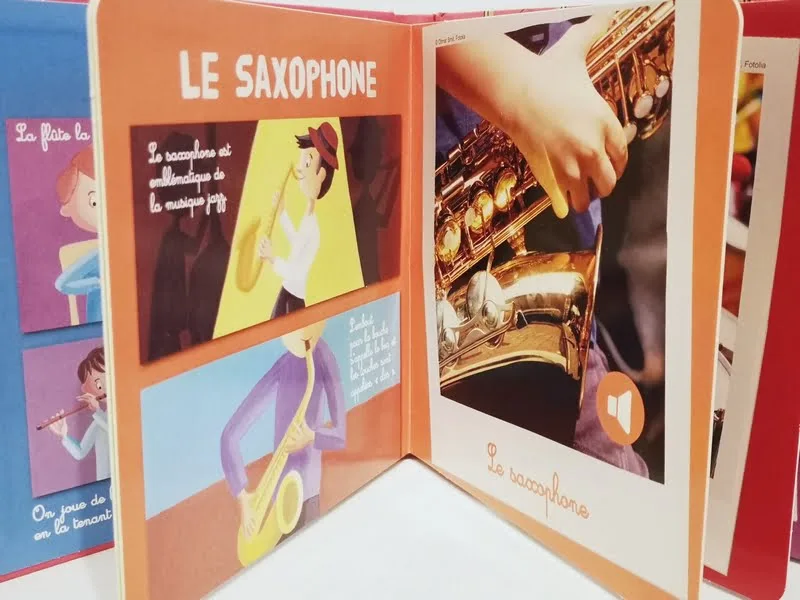 Les instruments de musique Auzou éveil