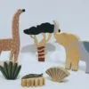 Set de 12 animaux en bois Safari Ferm Living