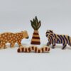 Set de 12 animaux en bois Safari Ferm Living