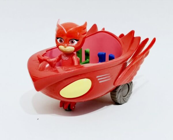 Véhicule et figurine Bibou Pyjamasque