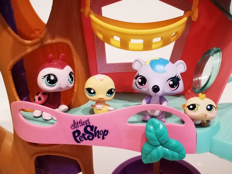 Littlest Pet Shop - L'Arbre Des Petshop - Mini-Poupée Et Accessoires, Jeu D'Imagination Pour Enfants