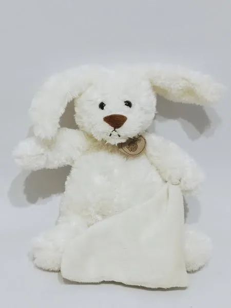 Doudou Mouchoir Lapin Blanc Baby Nat