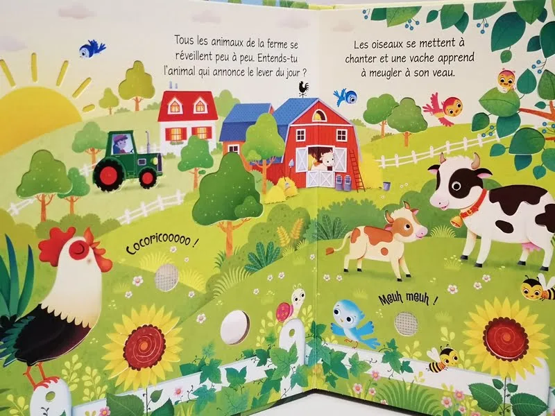Les bruits de la ferme Usborne