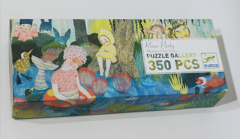 Puzzle Gallery River Party 350 Pièces - Djeco