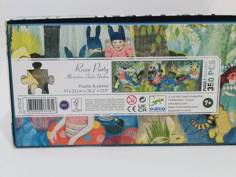 Puzzle Gallery River Party DJECO