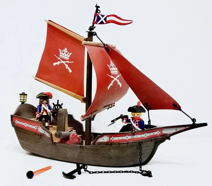 Chaloupe des Soldats PLAYMOBIL 6681