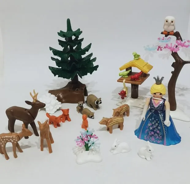 Princesse et animaux de la forêt Playmobil