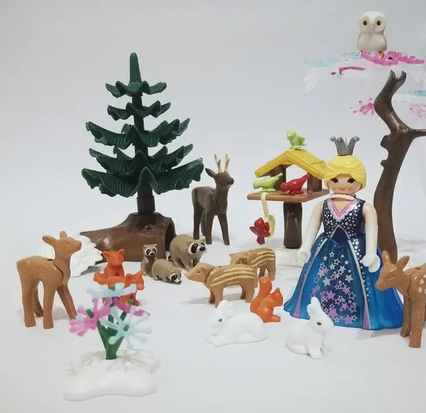 Princesse et animaux de la forêt Playmobil