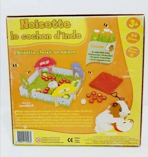 Noisette le cochon d'inde Tilsit