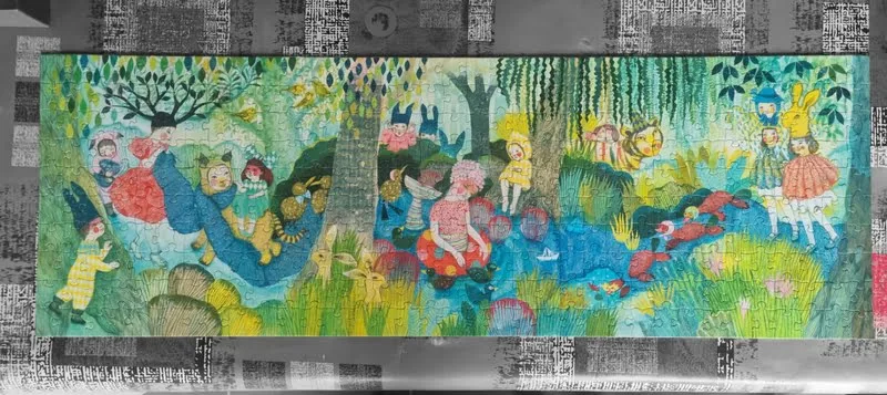 Puzzle Gallery River Party DJECO