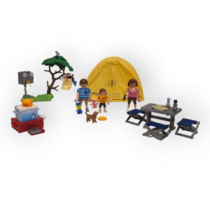 Famille et tente de camping Playmobil 5435