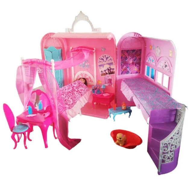 Chambre magique transportable Barbie