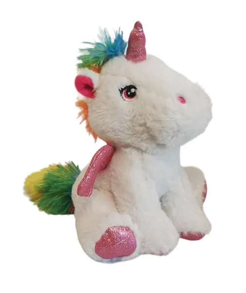 Peluche Licorne Arc-en-ciel Fizzy