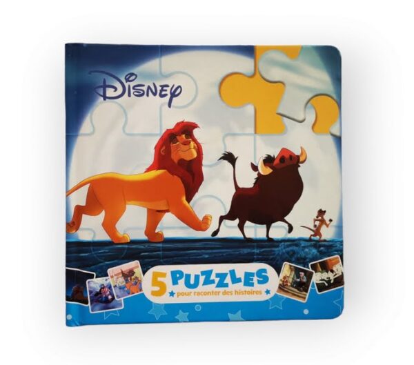 5 puzzles pour raconter des histoires Disney