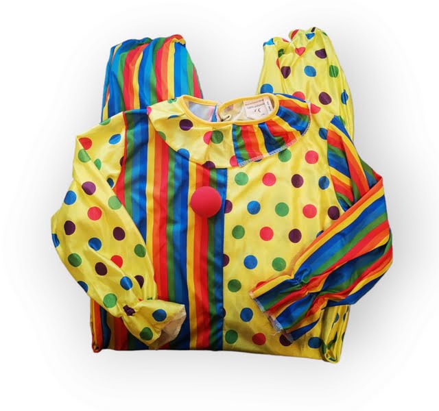 Costume Enfant Clown Ptit Clown d'occasion Revaltoys