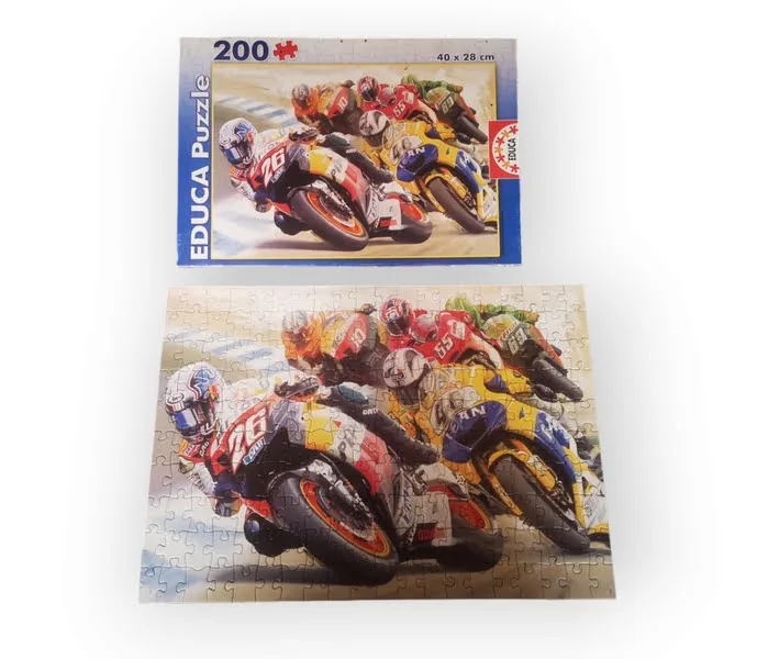 Puzzle Motos GP Educa