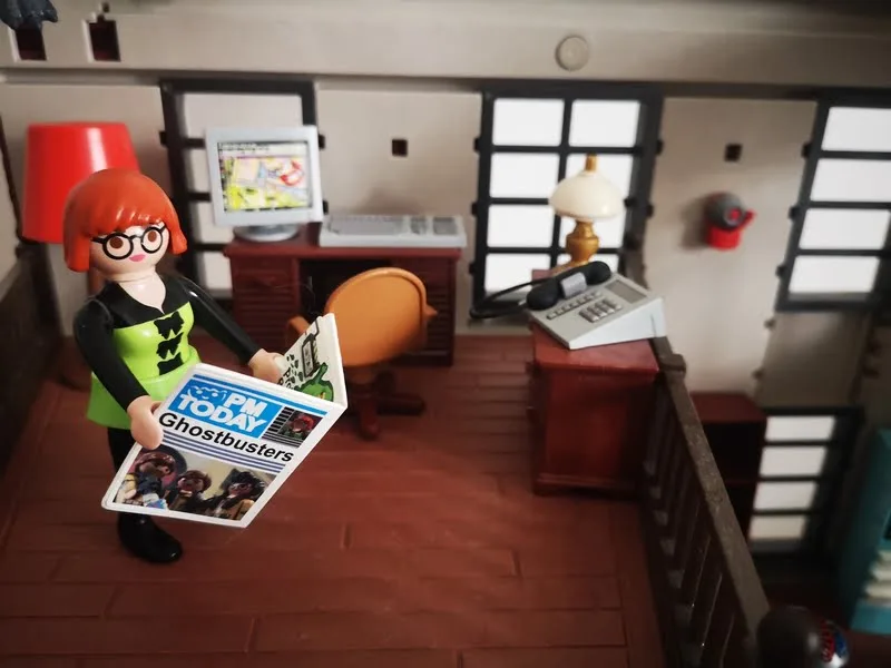 Quartier Général Ghostbusters Playmobil 9219