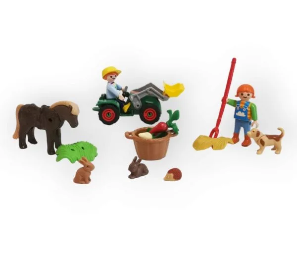 Enfants avec animaux Playmobil