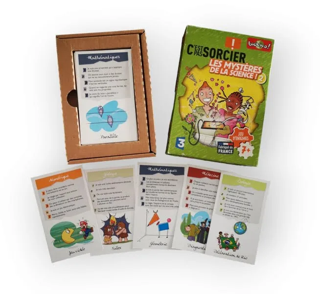 Jeu d'énigmes Science Bioviva