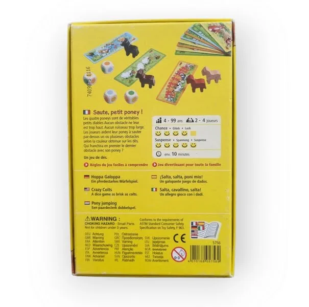 Saute petit poney Haba