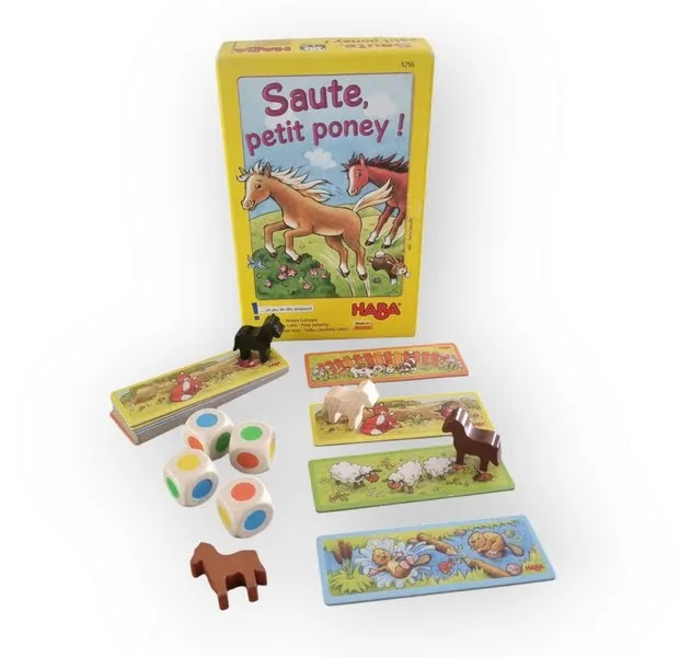 Saute petit poney Haba
