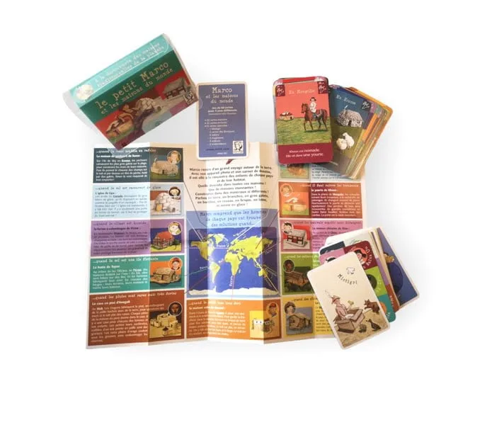 Le petit Marco et les maisons du monde