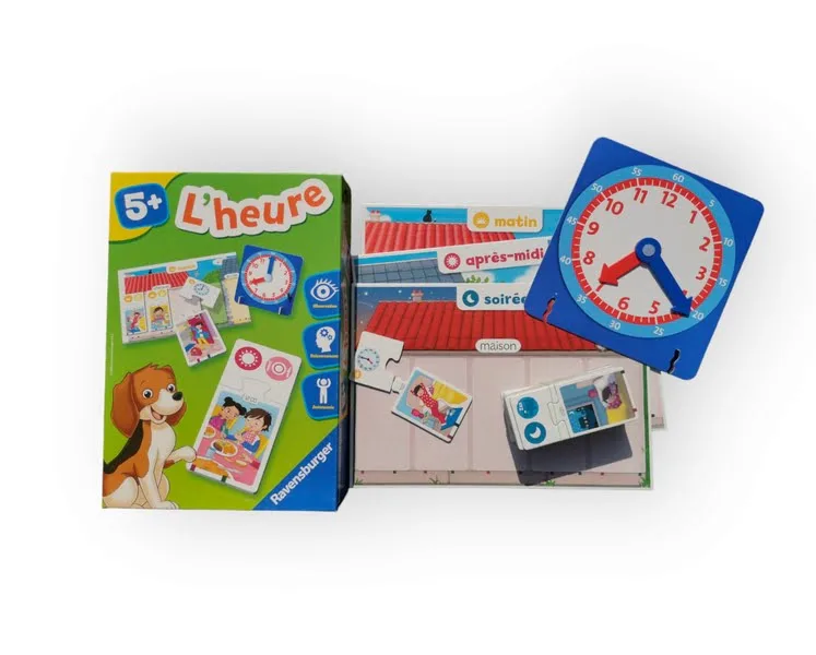 Jeu éducatif L'heure Ravensburger