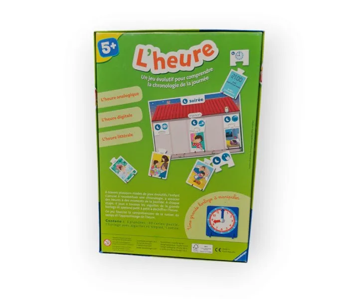 Jeu éducatif L'heure Ravensburger