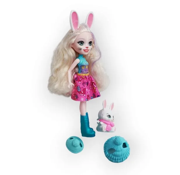 Mini poupée Enchantimals Bevy Lapin
