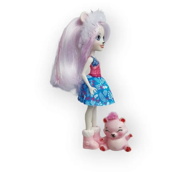 Mini poupée Enchantimals Pristina Ours Polaire