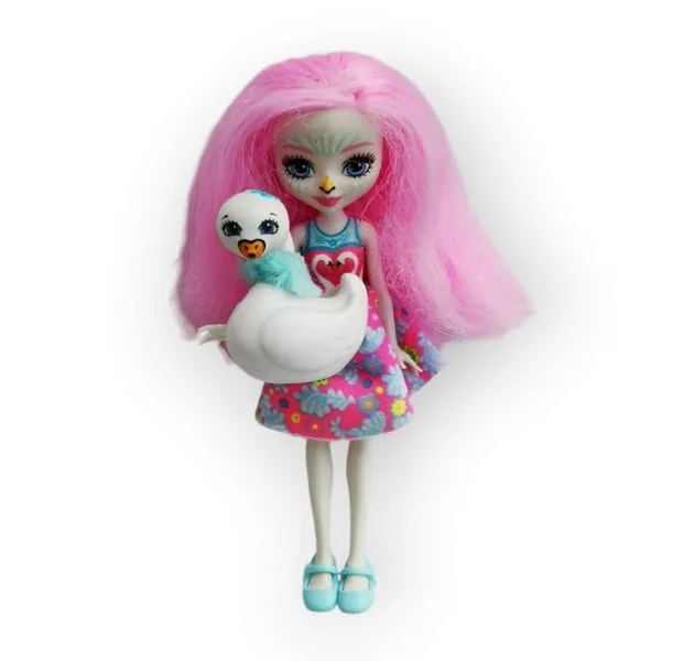 Mini poupée Enchantimals Saffi Cygne