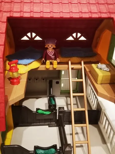 Ranch avec poneys Playmobil 5222