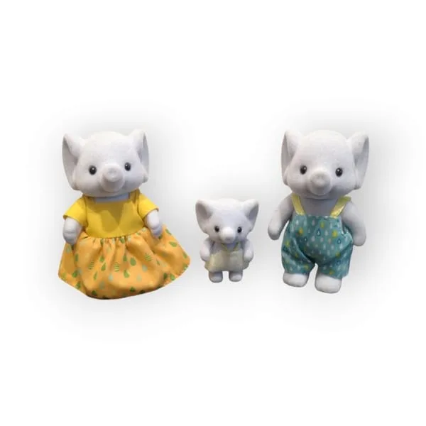 La famille Éléphant Sylvanian Families 5376