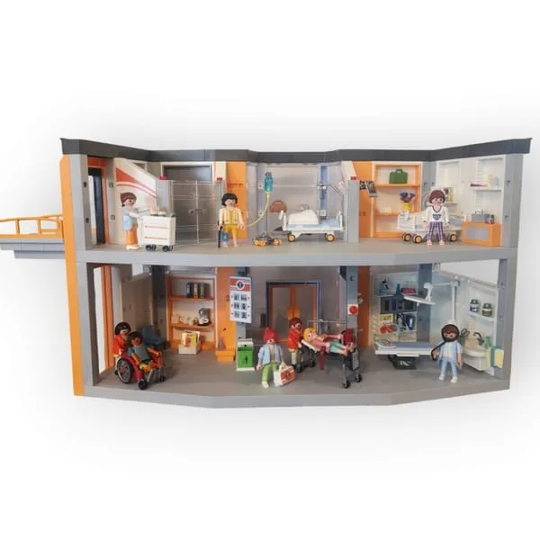 Hôpital aménagé Playmobil 70190