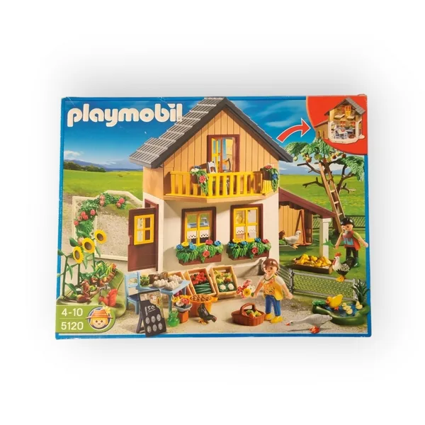 Maison des fermiers et marché Playmobil 5120
