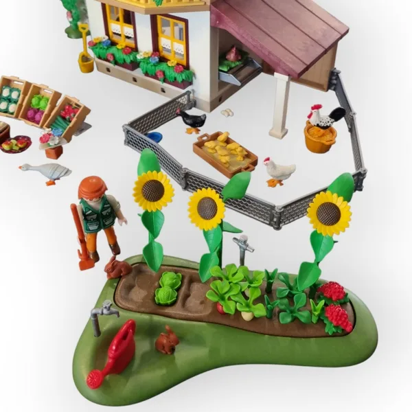 Maison des fermiers et marché Playmobil 5120