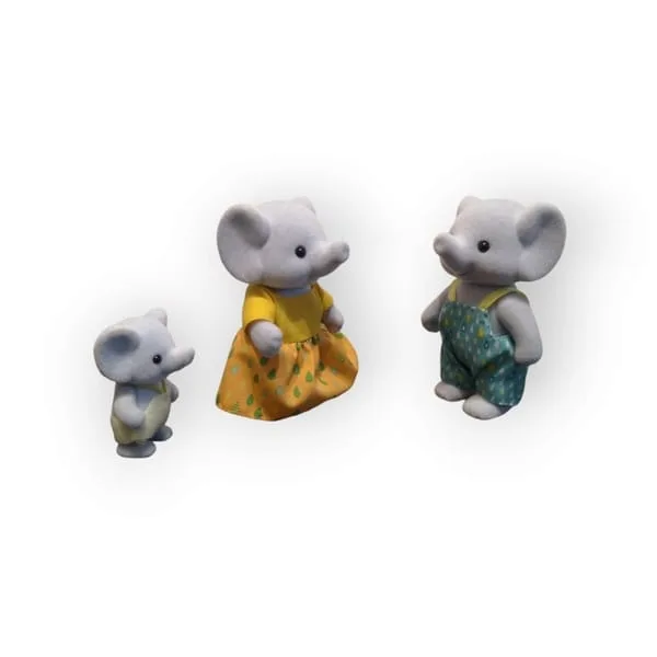 La famille Éléphant Sylvanian Families 5376