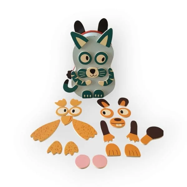 Jeu magnétique Inzebox Animo DJECO