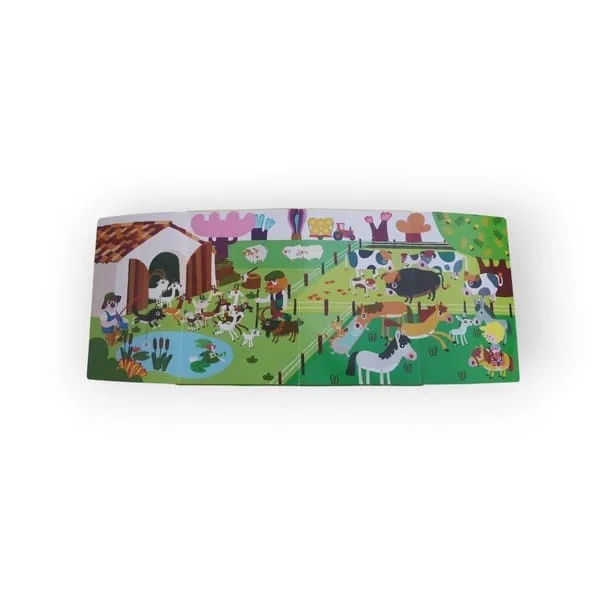 Cherche et trouve à la ferme Seuil Jeunesse